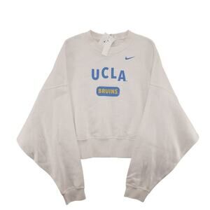 Nike UCLA Bruins Campus Collection Cropped Crewneck Sweatshirt (Loose Fit)